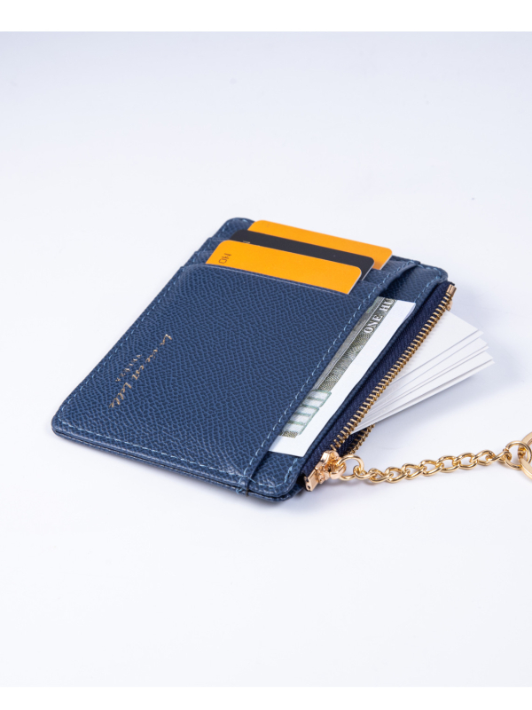 Willisa PU držač kartica s više pretinaca, mini privjesak za ključeve, ženski novčanik na zip, ultra lagan gradski stil