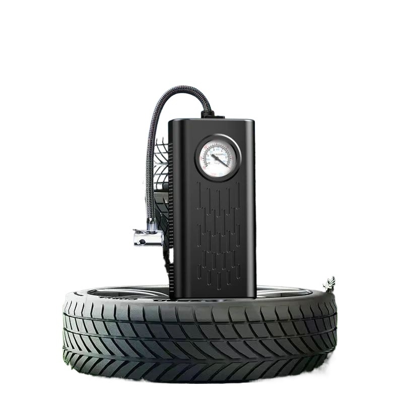 Prijenosna 12V pumpa za zrak za automobil, s digitalnim LCD zaslonom, 220W, dvostruka namjena za EV i sedan