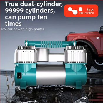 Jednocilindrična visokoučinkovita automobilska pumpa za zrak s USB napajanjem, 120W, 70 L/min, kabel 4–5 m