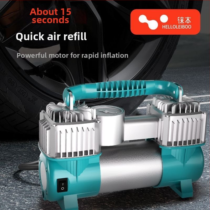 Jednocilindrična visokoučinkovita automobilska pumpa za zrak s USB napajanjem, 120W, 70 L/min, kabel 4–5 m