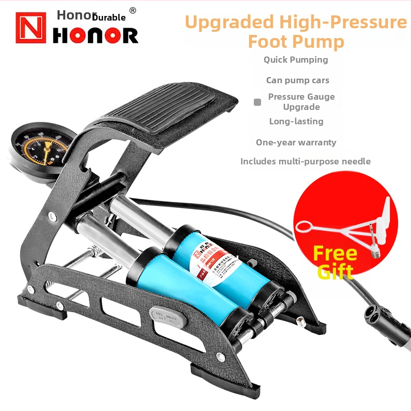 Πεδάλικη αντλία αέρα με διπλό κύλινδρο, υψηλής πίεσης, μεταλλικό σώμα, όγκος αέρα 25, μοντέλο 4411