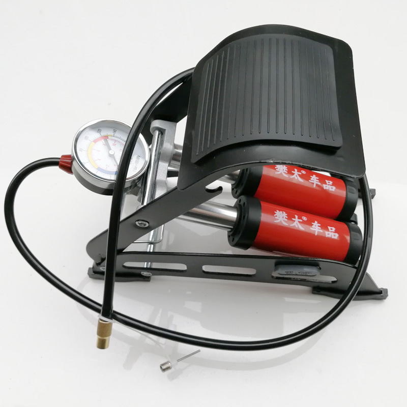 Πεδάλικη αντλία αέρα με διπλό κύλινδρο, υψηλής πίεσης, μεταλλικό σώμα, όγκος αέρα 25, μοντέλο 4411