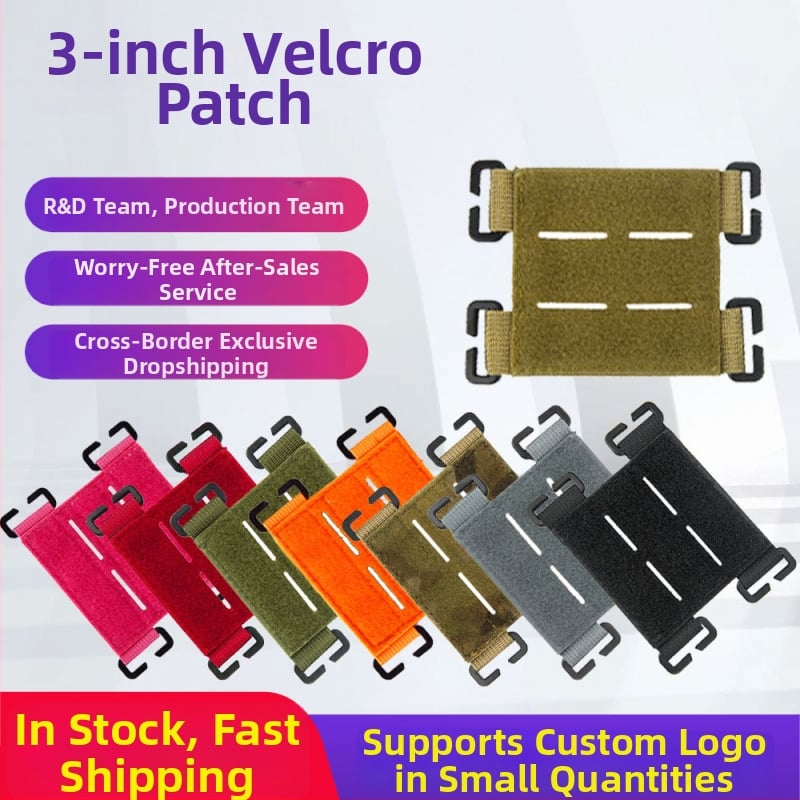 Liruida ultraliegs neilona Velcro taktiskais aksesuārs mugurai ar MOLLE sistēmu, rokas siksnas bāze, noņemams