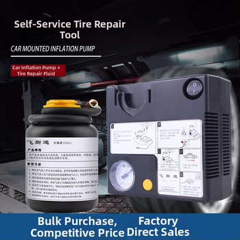 Önkiszolgáló gumiareparáló eszköz autókhoz vákuumos gumikkal; műanyagból; 1,4 kg; 2 készlet; Festoy márka; autók és SUV-k számára