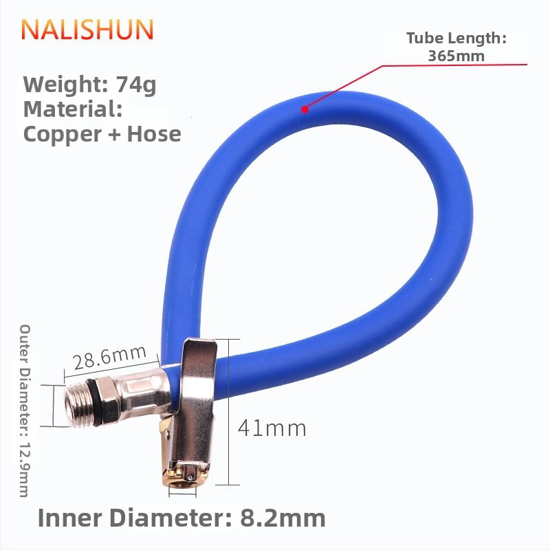 Automobiļu riepu piepumpēšanas šļūtene, metāla konstrukcija, zīmols So Smooth