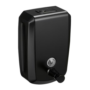 Dispenser de săpun montat pe perete, din oțel inoxidabil, formă de scut antic, acționare manuală, Nave Zt1004_, 500 g