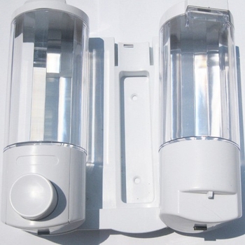 Dispenzer tekućeg sapuna za hotele — anti-curenje dizajn, ABS materijal, ručno pritiskanje, injekcijsko oblikovanje, kapacitet 400 ml, suvremen minimalistički stil