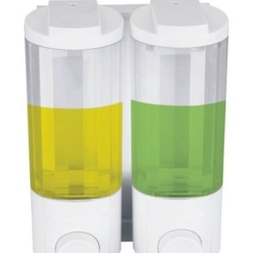 Dispenzer tekućeg sapuna za hotele — anti-curenje dizajn, ABS materijal, ručno pritiskanje, injekcijsko oblikovanje, kapacitet 400 ml, suvremen minimalistički stil