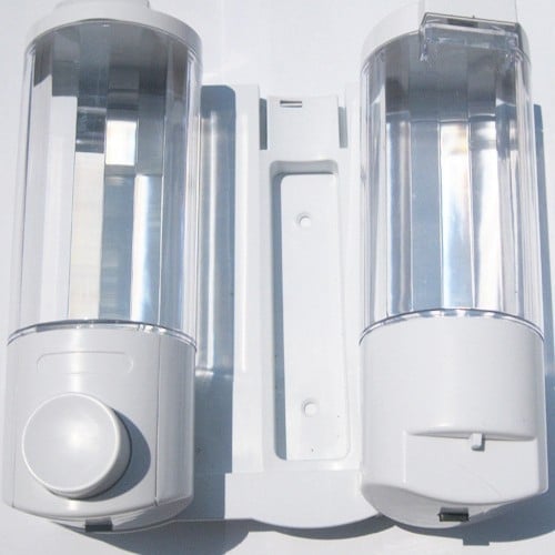 Dispenzer tekućeg sapuna za hotele — anti-curenje dizajn, ABS materijal, ručno pritiskanje, injekcijsko oblikovanje, kapacitet 400 ml, suvremen minimalistički stil
