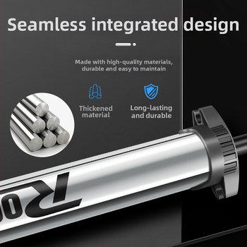 Ръчна инфлационна помпа от неръждаема стомана за велосипеди и електрически мотоциклети, преносима за баскетбол и плувни рингове