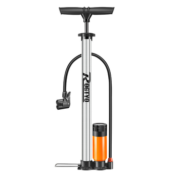 Ръчна инфлационна помпа от неръждаема стомана за велосипеди и електрически мотоциклети, преносима за баскетбол и плувни рингове