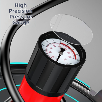 Високонапорна ръчна помпа за велосипеди, мотори и електрически превозни средства — бързо надуване, универсална, за домашна употреба