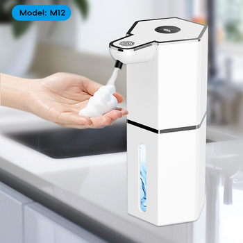 Automatski dozator tekućine sa senzorom M12 – ABS, zidna montaža, zaslon, baterija 1200 mAh, 4 razine