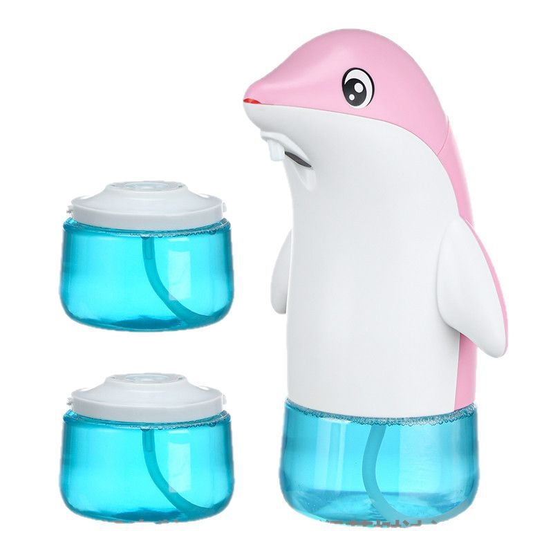 Автоматичен дозатор за пяна за дезинфекция на ръце за деца с интелигентен сензор, презареждаем, ABS пластмаса, за домашна употреба