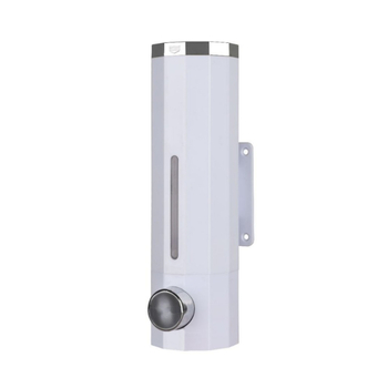 Dispenzer za sapun - ručno pritiskanje, zidni, ABS materijal, 200 g, sprej premaz, moderni minimalistički stil
