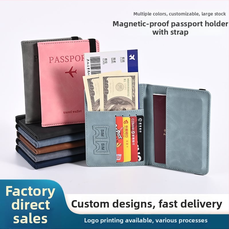 Držač putovnice PU – jednobojni uzorak, PU podstava, prozračan, vodootporan, izuzetno lagan; putnički stil