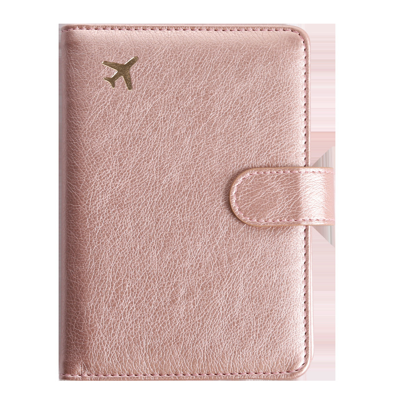 PU bőr útlevél tok, RFID védelem, uniszex, városi minimalist stílus