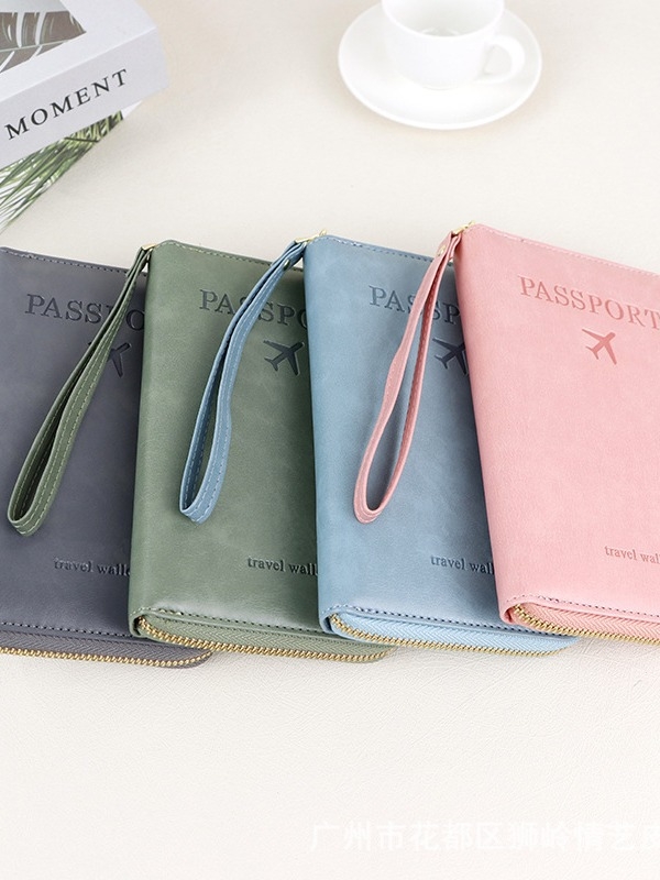 Puxin RFID držač putovnice — PU materijal, proširenje, pohrana karata i dokumenata, zatvarač protiv krađe, poslovno putovanje