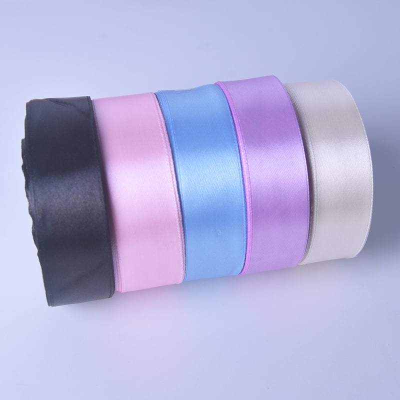 Сатенова лента Yu chen | Polyester | за сватби, опаковки за подаръци, украса на торти (Polyester, Yu chen, Wedding ribbon, Gift packaging, Cake packaging)