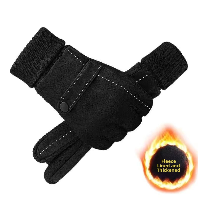 Žieminės pirštinės dviratininkams ir motociklininkams – vėjo atsparios, šiltos su fleece įdėklu, medvilnės audinys, Ice Silk audinys, Flip cover stilius, jautrūs prisilietimui ekranui.