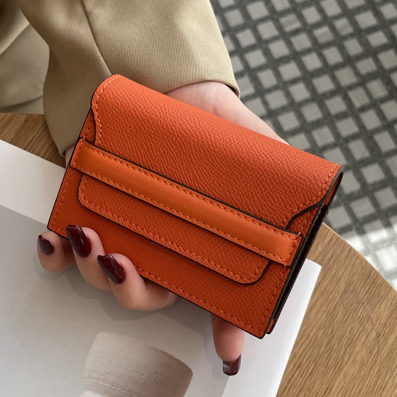Valódi bőr női kártyatartó, két rétegű marhabőrből, nagy kapacitás, több kártya rekesz, minimalist pénztárca, 2024 ősz