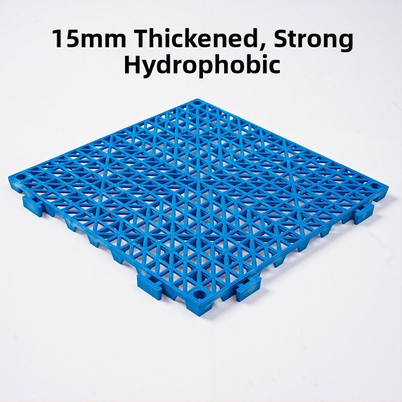 PVC антиплъзгаща подложка за баня и кухня, квадратна шарка, миеща се