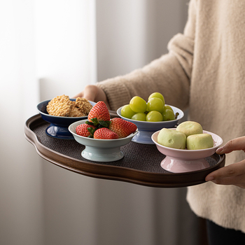 Порцеланова чиния за плодове, Yunhua Hall, китайски стил опростен, пускане през есента на 2023 г.