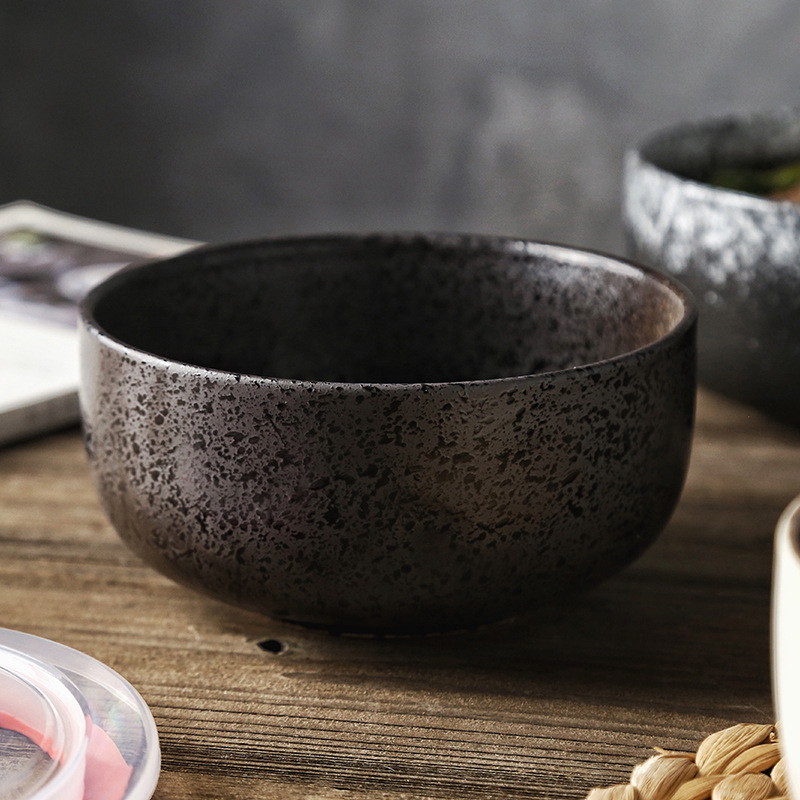 Velika porcelanska zdjela za rezance i juhu, kućna porcelanska zdjela, japanskog stila keramička zdjela, promjer 20 cm