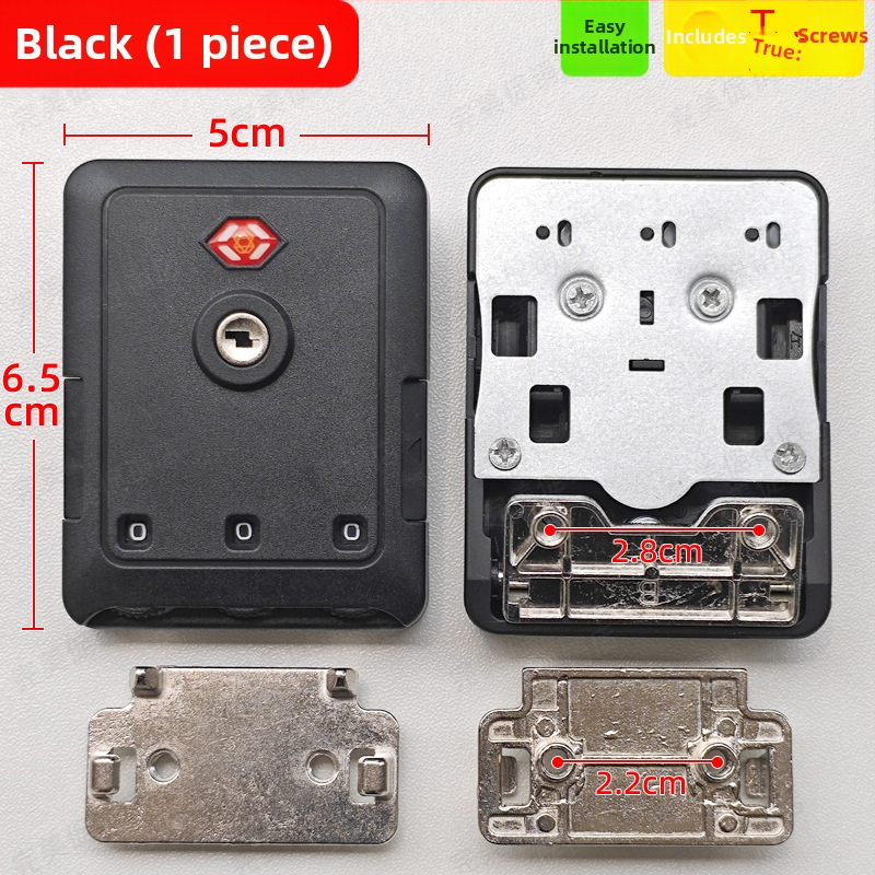 Κλειδαριά συνδυασμού αποσκευών – αντικλοπή, πλαστικό σώμα, αξεσουάρ αποσκευών, μοντέλο άνοιξη 2024, μάρκα Nothing