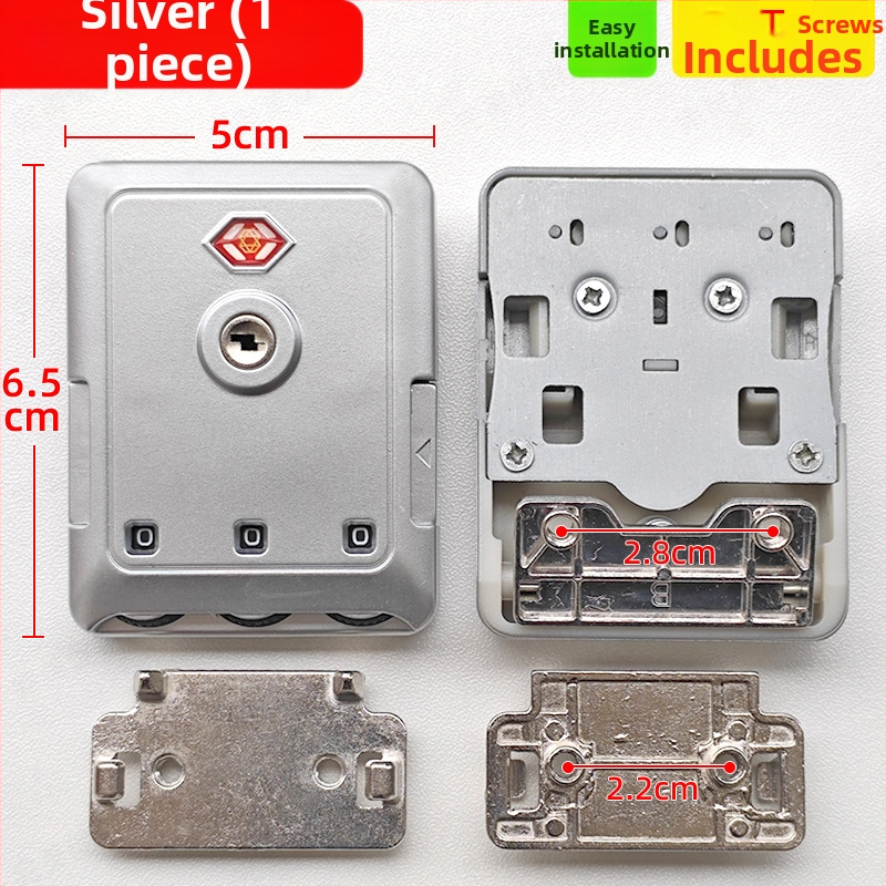 Κλειδαριά συνδυασμού αποσκευών – αντικλοπή, πλαστικό σώμα, αξεσουάρ αποσκευών, μοντέλο άνοιξη 2024, μάρκα Nothing