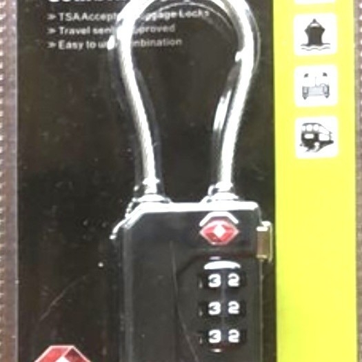 TSA21100 PC пластмасов заключващ код за багаж – тип: код за митнически контрол, 3–4 мм дебелина на заключващия прът, модерен стил