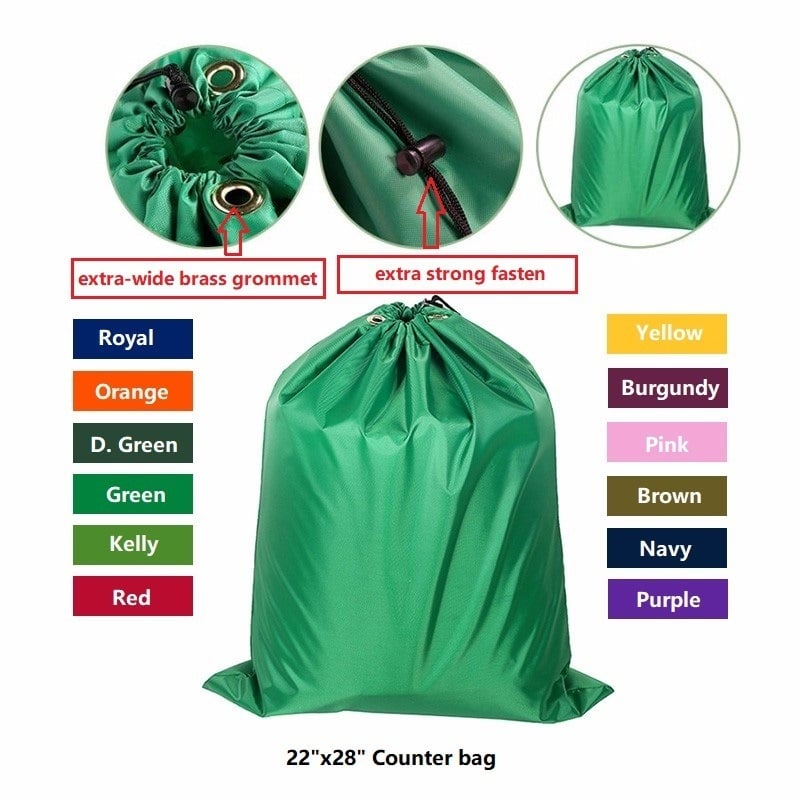 Oxford szövetből készült mosodai táska, modell LB2228P, négyzet alakú, piszkos ruhák és ágynemű tárolására