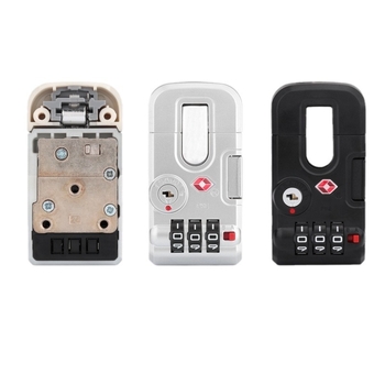 Κλειδαριά βαλίτσας με αλουμινένιο πλαίσιο – Αντικλοπή, αλουμίνιο, Fanfu Αξεσουάρ αποσκευών