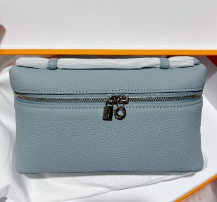 LP19 torba od prvog sloja kože, box torba, gradski minimalistički stil, jastučić-oblika, zatvaranje zipom, jedan ramenski remen