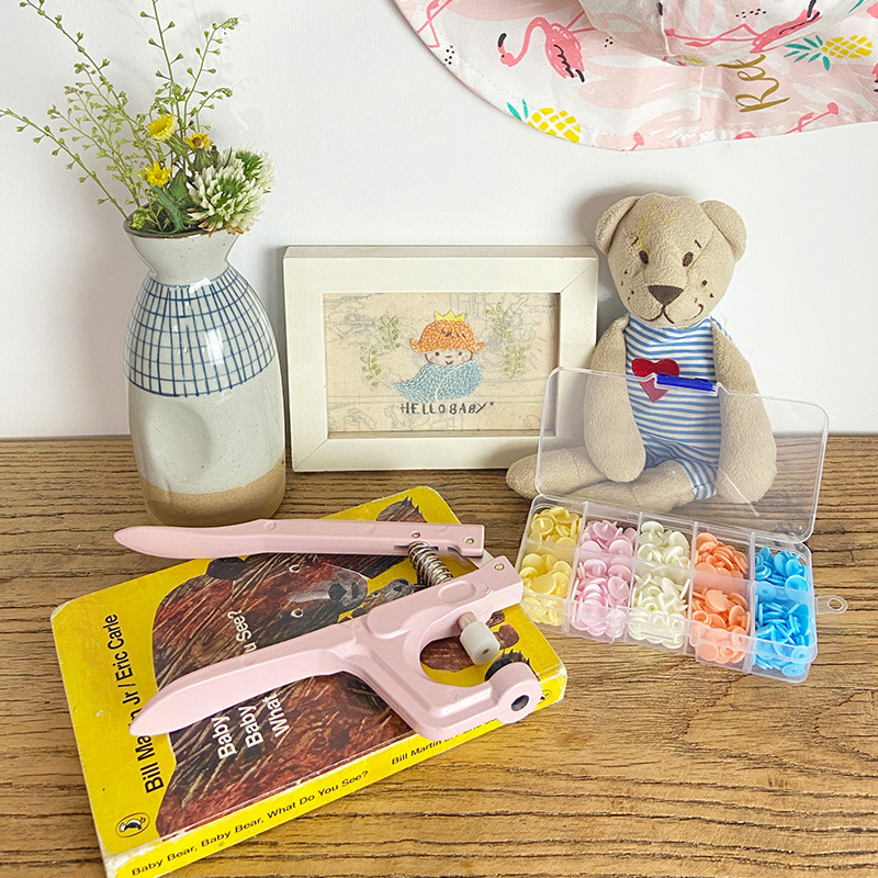 KAOST3 Gumice od smole za bebe – četiri zatvaranja, model T3, DIY skriveni kopčasti zatvarač, za kapute, odjeću, torbe, haljine