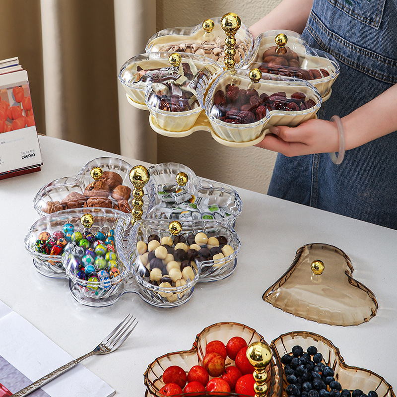 Yusheng пластмасова чиния за плодове – модерен стил, лансирана през 2025 г.