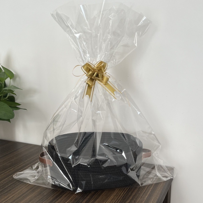 Малка тъкана кошница за съхранение с дръжка, памучно въже (Модел: x-0103; Категория: кошница за съхранение; Стил: модерен минимализъм; Пускане: лято 2025 г.)