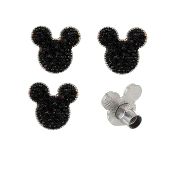 Capac ventil anvelope auto cu diamant în formă de ursuleț | metalic, model: ursuleț, universal, protecție împotriva prafului și decorativ