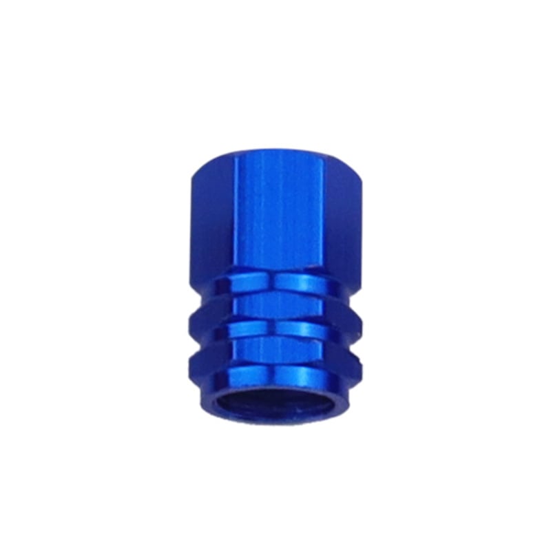 Alumīnija sakausējuma sešstūra ventila vāciņš auto riepām – putekļu necaurlaidība un gaisa noplūdes aizsardzība, saderīgs ar Schrader ventilu