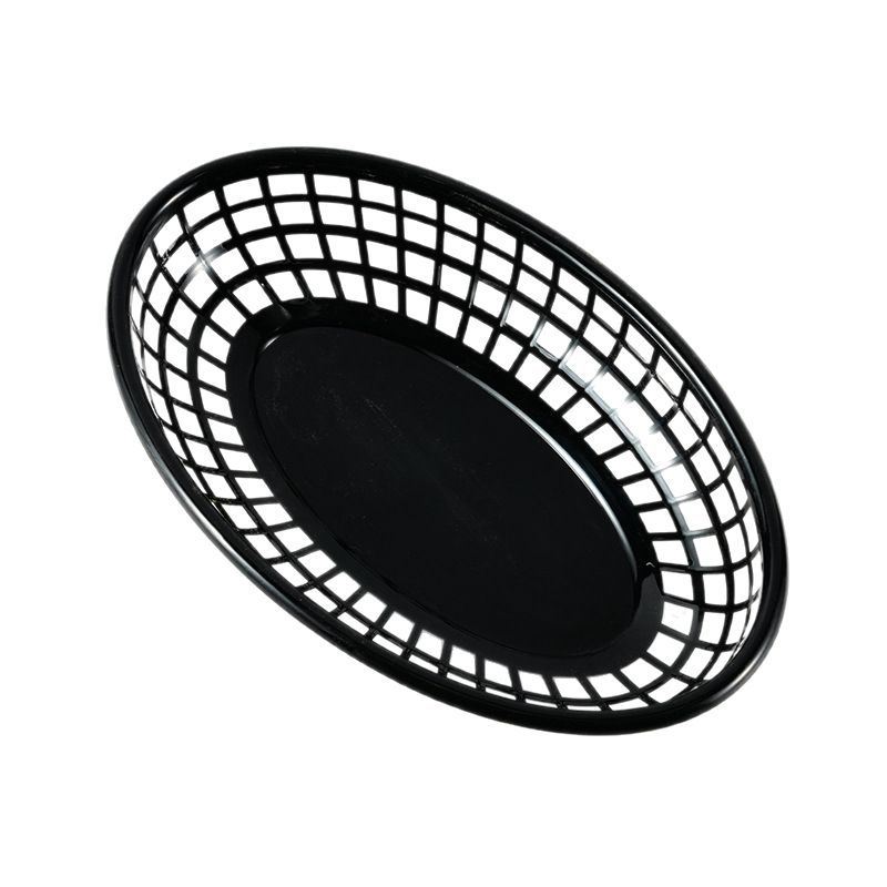 Пластмасова кошница за бързо хранене – лодкова форма, хамбургер и пържени картофи, марка Miao jin, модел 2025, прост стил