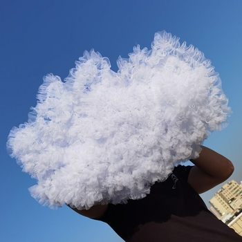 Lolita pántos szoknya bustle-stílussal, három acél gyűrű, kétszintes fonal, felnőttek, tavasz 2022