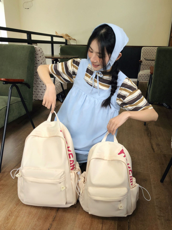 Ruksak za studentice u stilu urbane mode – Oxford tkanina, ljeto 2025, podstava poliester, zatvaranje zip