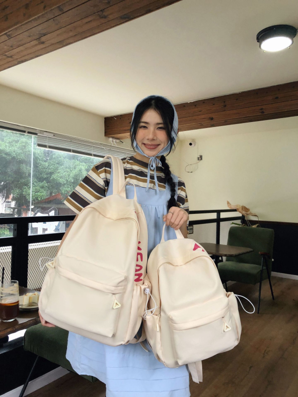 Ruksak za studentice u stilu urbane mode – Oxford tkanina, ljeto 2025, podstava poliester, zatvaranje zip