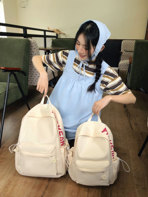 Ruksak za studentice u stilu urbane mode – Oxford tkanina, ljeto 2025, podstava poliester, zatvaranje zip