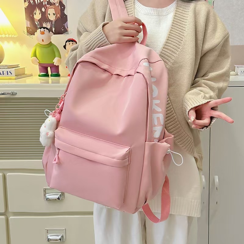 Ruksak za studentice u stilu urbane mode – Oxford tkanina, ljeto 2025, podstava poliester, zatvaranje zip