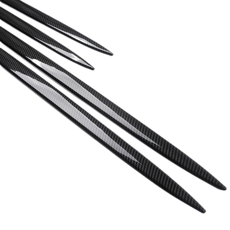 Autóajtó lökhárító szalag elektroplatt krómozott díszítőcsíkkal, univerzális oldalsó sáv (ABS anyag; modell 5088; minden modellhez illeszkedik)