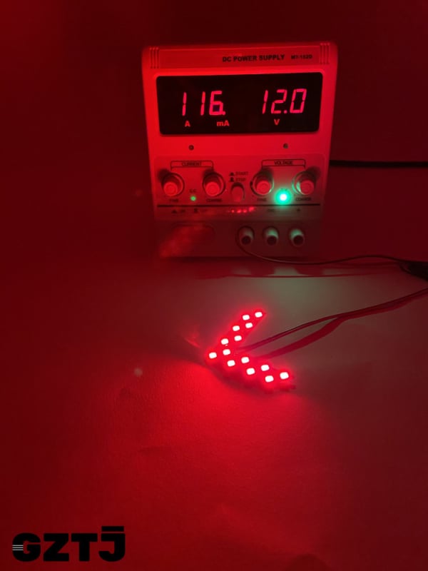 LED стрелкова светлина за огледало на автомобил/мотоциклет – мигачна светлина (283514SMD) 12V 2.8W 6500–7000K