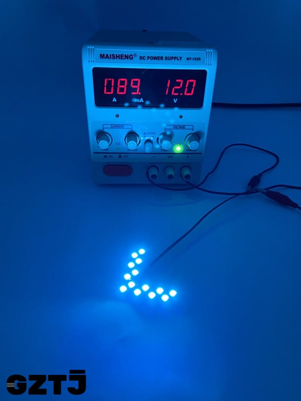 LED стрелкова светлина за огледало на автомобил/мотоциклет – мигачна светлина (283514SMD) 12V 2.8W 6500–7000K