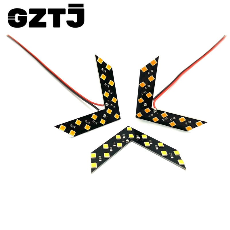 LED стрелкова светлина за огледало на автомобил/мотоциклет – мигачна светлина (283514SMD) 12V 2.8W 6500–7000K