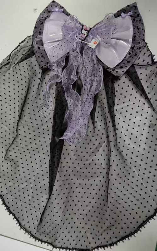 Dječja haljina princeza - Lolita stil, bez rukava, crtani otisak, poliester tkanina, pamučna podstava